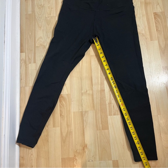 Pact Womens Organic Cotton Black Leggings Size XL - Picture 3 of 6